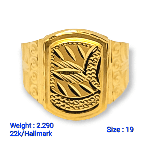 Gold Gents Ring