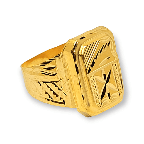 Gold Gents Ring - Image 2