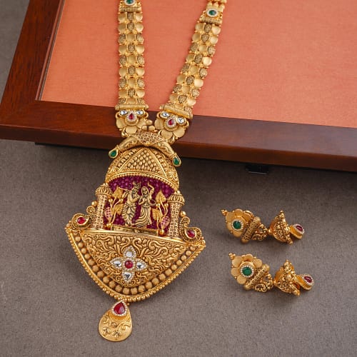 Long Antique Ranihar Sets