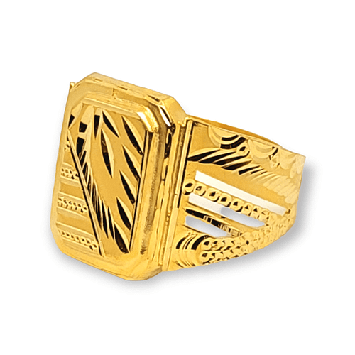 Gold Gents Ring - Image 3