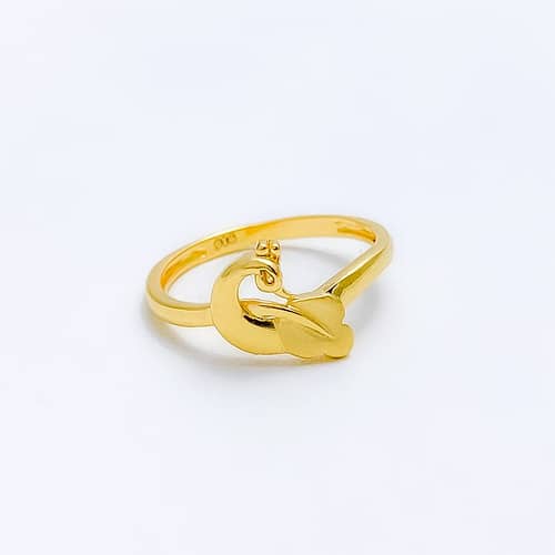 Glossy Peacock Ring