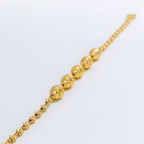 Decorative Oval Bead Bracelet - Image 4