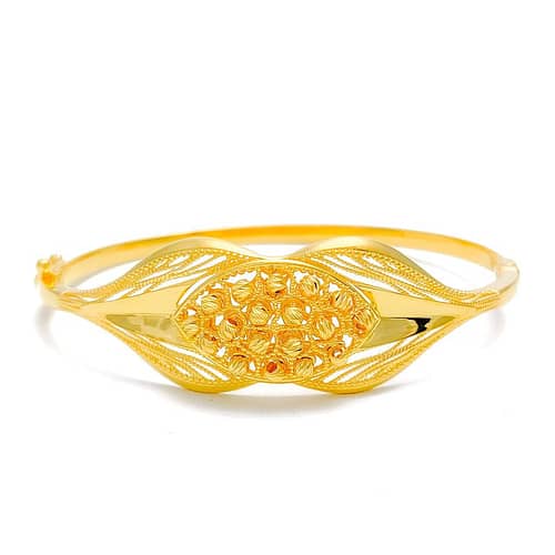 Radiant Marquise Ball Bangle Bracelet - Image 5