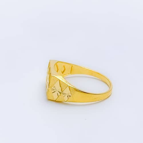 Bright Reflective Men's Ring - Image 2