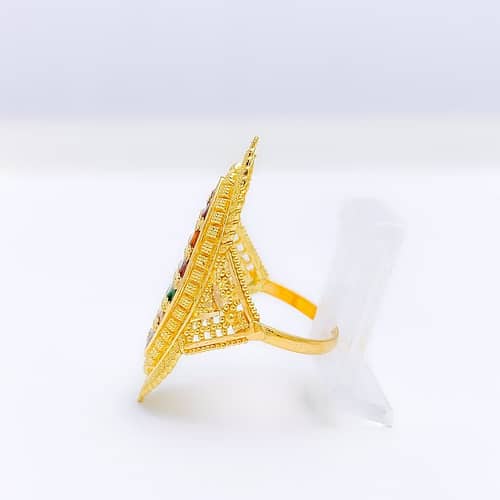 Festive Elongated Ring - Image 2