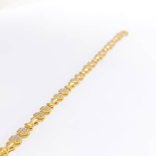 Dainty Petite CZ Bracelet - Image 4