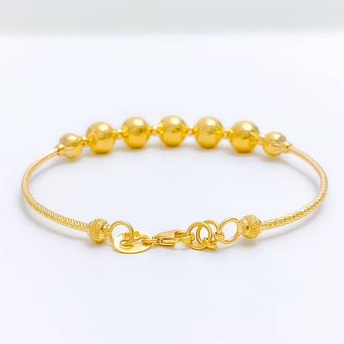 Upscale Disco Ball Wire Bracelet - Image 5