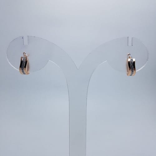 Pair of Rose Gold Bali