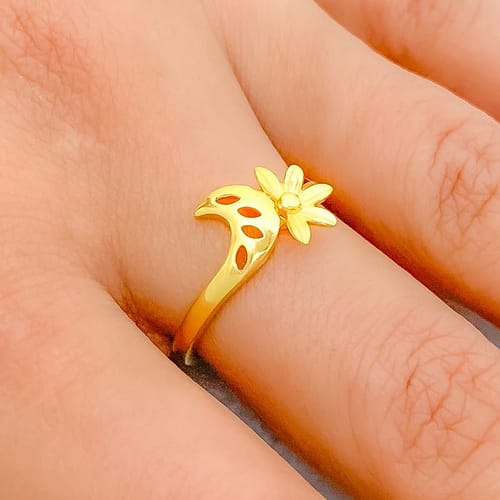 Fancy Flower Ring - Image 2