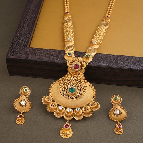 Long Antique Ranihar Sets