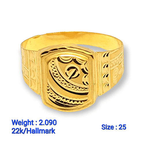Gold Gents Ring
