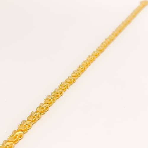 Dainty Intricate Link Bracelet - Image 4