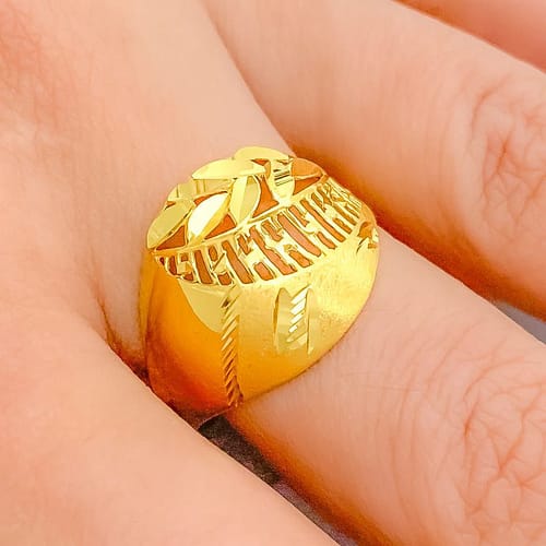 Lovely Delicate Leaf Ring - Image 2