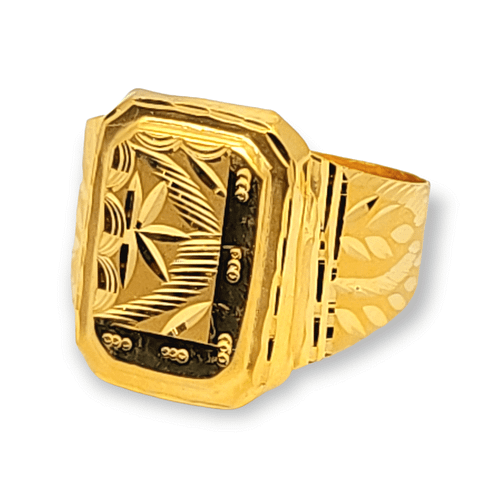 Gold Gents Ring - Image 3