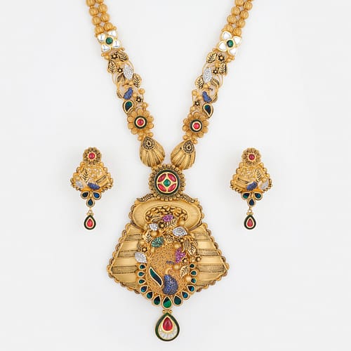 Long Antique Ranihar Sets