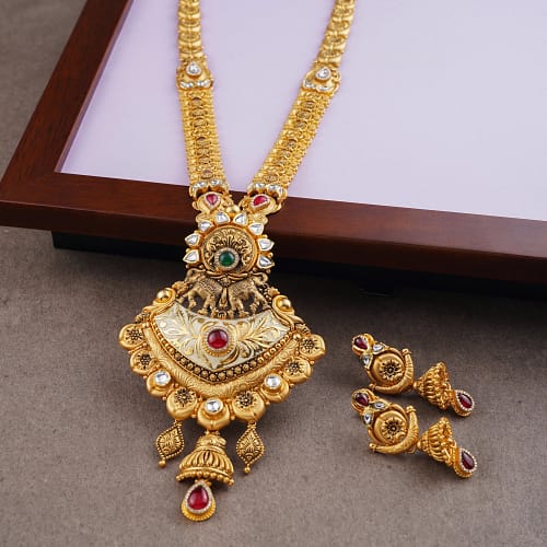 Long Antique Ranihar Sets
