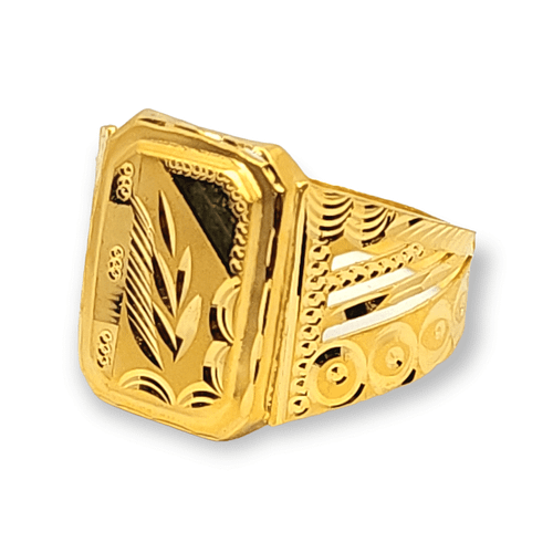Gold Gents Ring - Image 3
