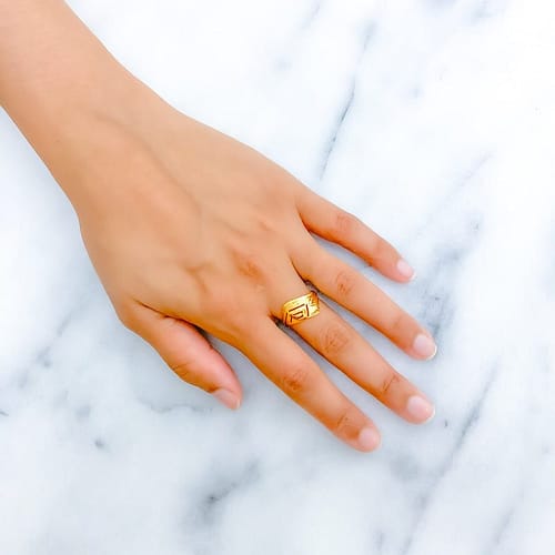 Modern High Finish Ring - Image 4