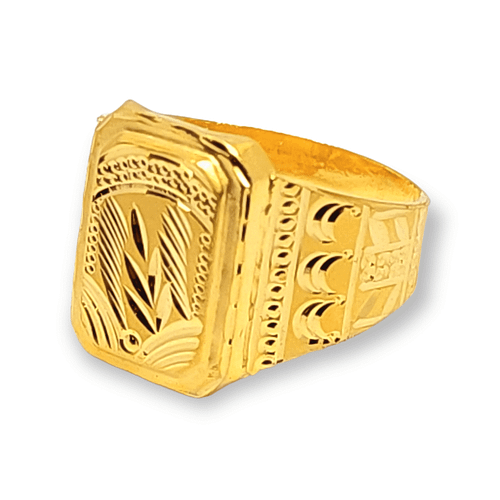 Gold Gents Ring - Image 3