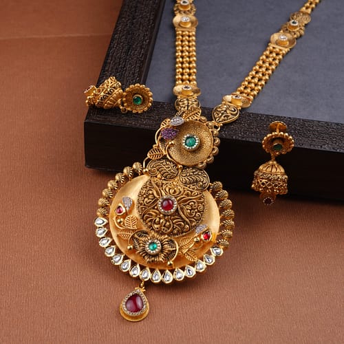 Long Antique Ranihar Sets