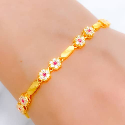 Special Lightweight Flower Bracelet - Image 2