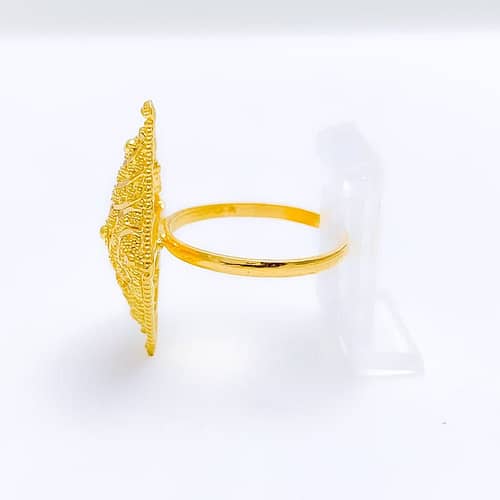 Opulent Geometric Mandala Ring - Image 4