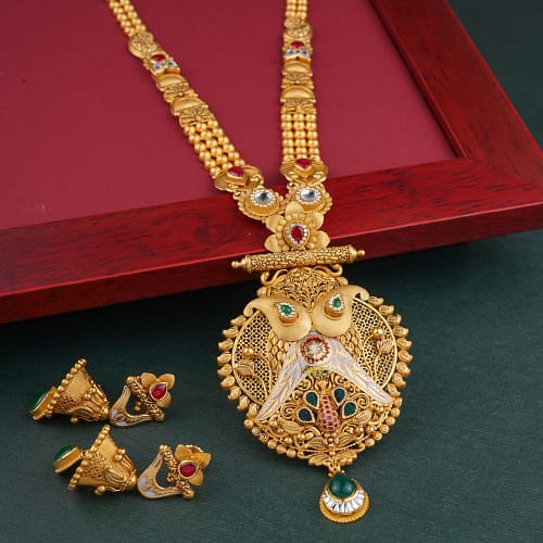 Long Antique Ranihar Sets