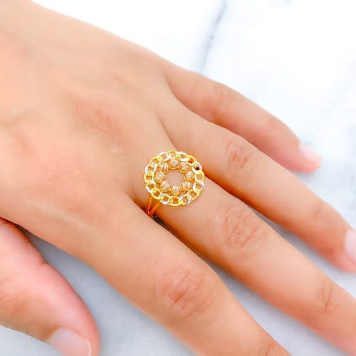 Majestic MultiTone Wreath Ring - Image 2