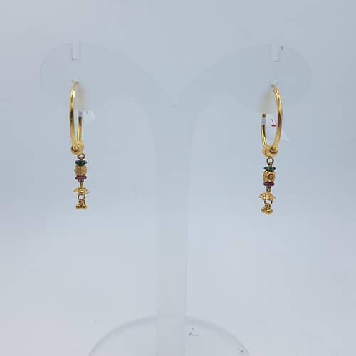 Trendy Hoops Style Gold Bali