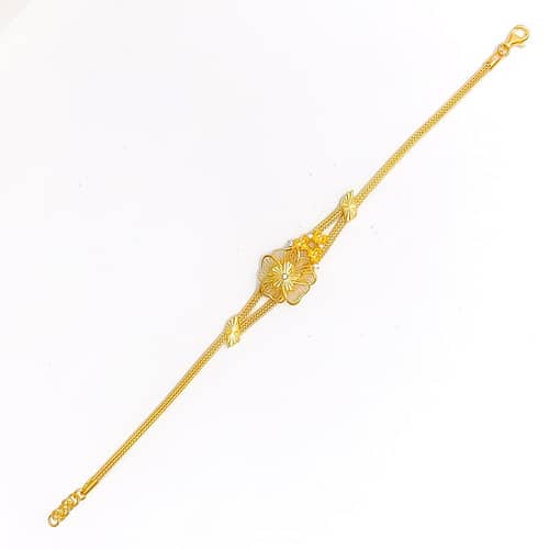 Contemporary Floral Bracelet - Image 4