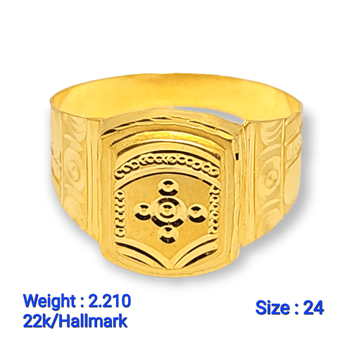 Gold Gents Ring