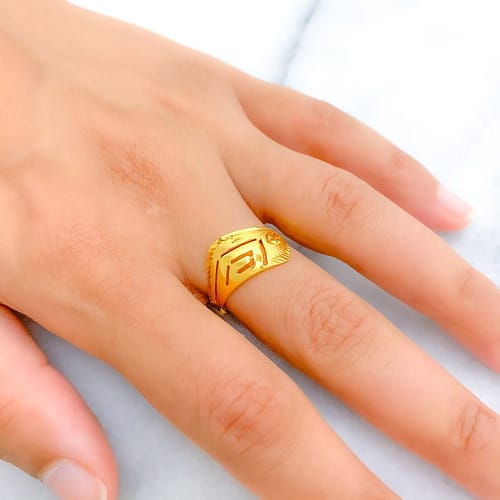 Modern High Finish Ring - Image 3