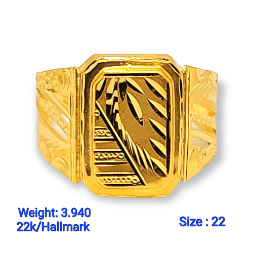 Gold Gents Ring