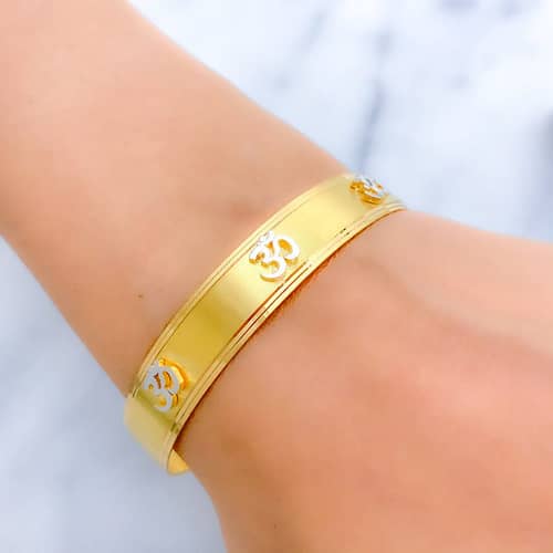 Reflective TwoTone Om Cuff - Image 3