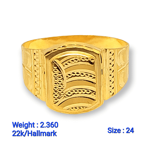 Gold Gents Ring