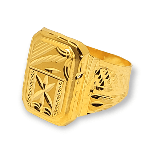Gold Gents Ring - Image 3