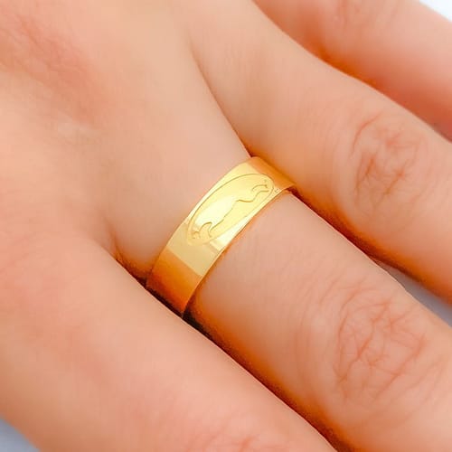 Fancy Gold Jaguar Band - Image 4