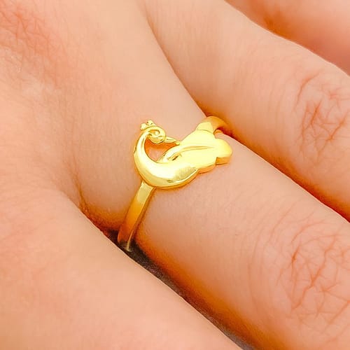 Glossy Peacock Ring - Image 2