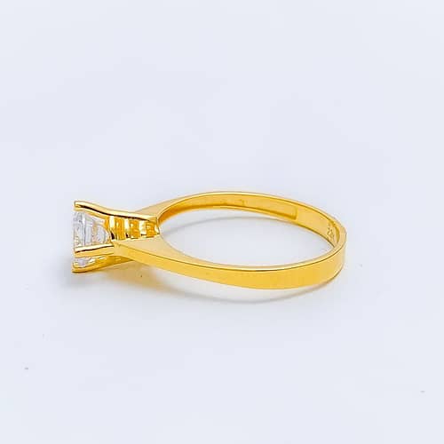 Timeless CZ Stone Ring - Image 3