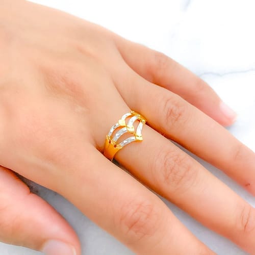 Dressy ThreeTier Ring - Image 2