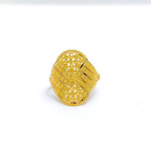 High Finish Oval Ring