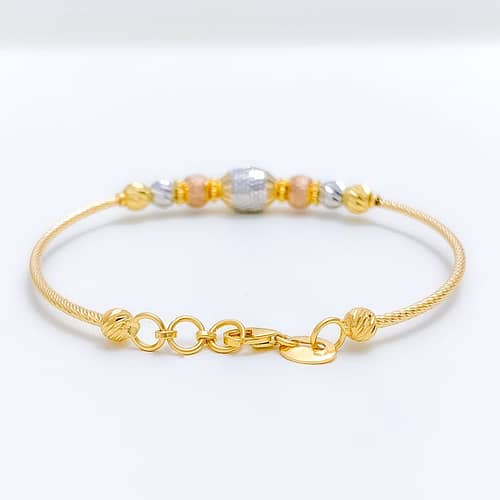 Refined Oval Wire Bracelet - Image 6