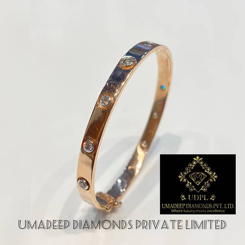 Diamond Unisex Bracelet 14k - Image 2