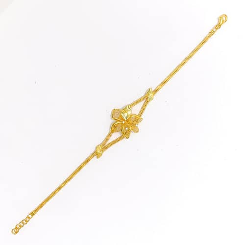 Netted Flower Bracelet - Image 4