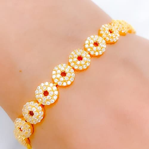 Luscious Shimmering CZ Bracelet