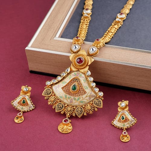 Long Antique Ranihar Sets