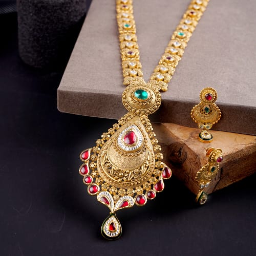 Long Antique Ranihar Sets