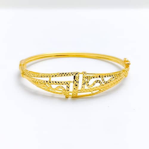 Posh Sparkling Bangle Bracelet - Image 5