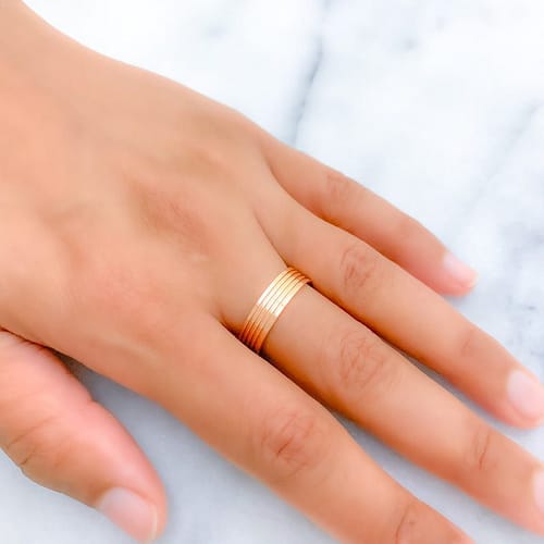 Classy Rose Gold Band - Image 3