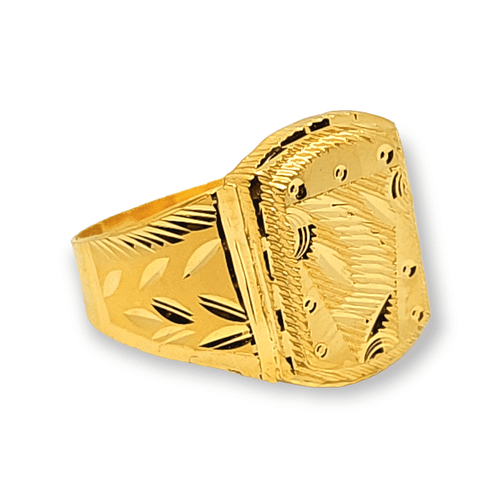 Gold Gents Ring - Image 2